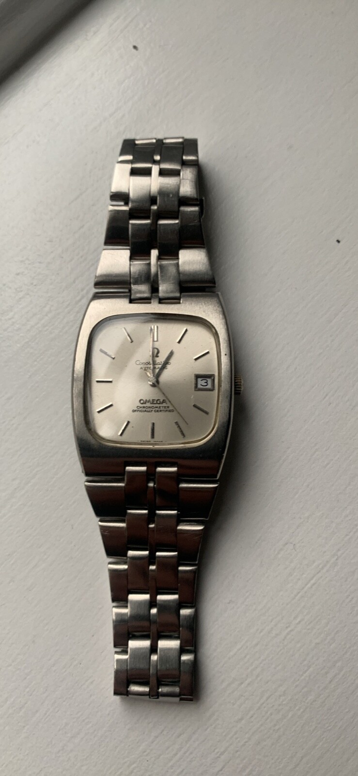 OMEGA Constellation Circa 1970 Silver fully automatic Men's Watch image 6