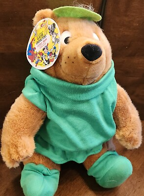 #ad #ad Vintage Disney 14quot; Little John Plush bear Toy W Tags Robin Hood Sears CLEAN $48.99