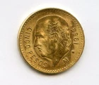 1955 Mexico 5 Pesos Gold — photo from another recent sale