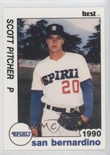 1990 Best San Bernardino Spirit Scott Pitcher #17 0q3