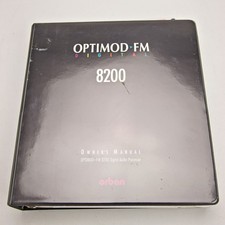 Manuale tecnico processore audio digitale Orban Optimod FM8200