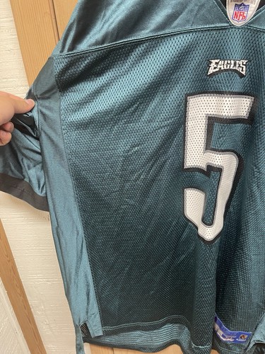 Philadelphia Eagles #5 Donovan McNabb NFL Green Reebok On Field Jersey Men’s XL - Picture 8 of 23