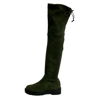 STUART WEITZMAN - Khaki Suede Women's Boots