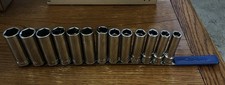 Icon  13pc Deep Socket Set - Metric 1/2  Driv...