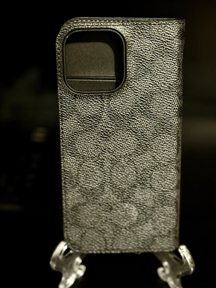 Новый тренер iPhone 16 Pro Max бумажник телефона чехол, уголь, 6,9 дюйма, открытая коробка - Изображение 3 из 4