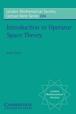 Introduction to Operator Space Theory by Gilles Pisier (English) Paperback Book