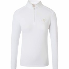 Covalliero White XS Turniershirt Langarm Damen FS 2026 Competition Longsleeve
