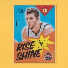 2012-13 Panini Past & Present Rise 'n Shine #17 David Lee (B)