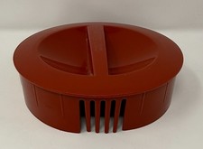 Mr Coffee Tea Maker Lid Terracotta Red Slotted Replacement TM1