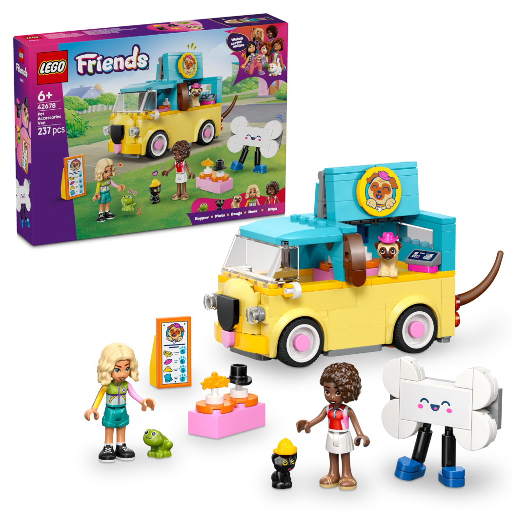 Lego Friends Pet Accessories Van Toy With Pets 42678 - Image 4