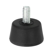 Universal 1/4" x 1.3" Rubber Tripod Feet, Anti-Slip Tripod Replacement