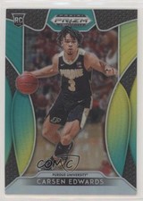 2019 Panini Prizm Draft Picks Green & Yellow /249 Carsen Edwards Rookie RC ow1