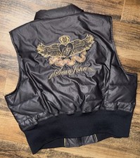 Sean John Puffer Vest With Logo Back Size XXL...