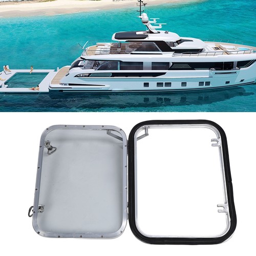 Boat Window Rounded Corner Square Heavy Duty Adjustable Waterproof Marine - Picture 7 of 22