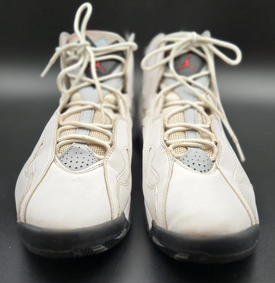 Talla 10.5 - Jordan 342964-104 True Flight Blanco Cemento Foto 4 de 4