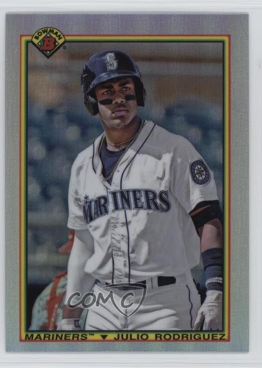 2020 Bowman 1990 Bowman Julio Rodriguez #90B-JR 9on