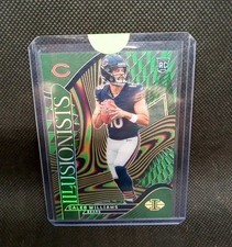 Caleb Williams 2024-25 Prizm #1  Emerald Illusionist BEARS