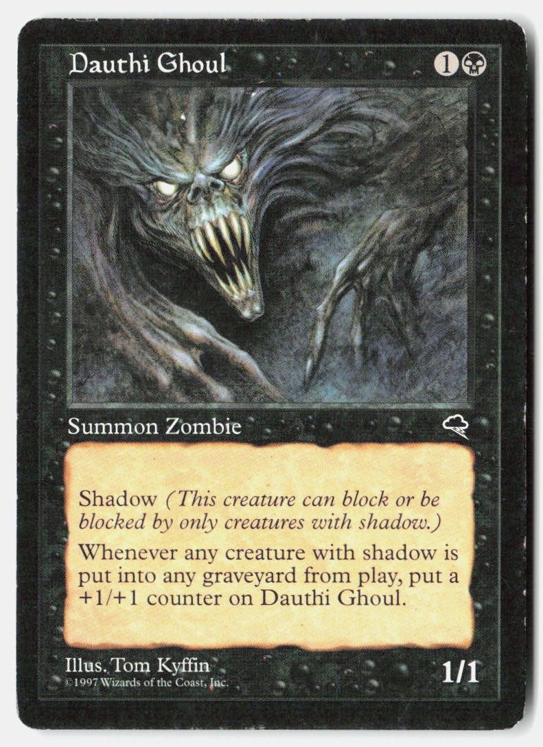 Dauthi Ghoul 121 Uncommon Tempest Magic: The Gathering Near Mint