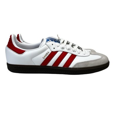 Adidas Samba OG White Better Scarlet Supplier Shoes IG1025 Men's