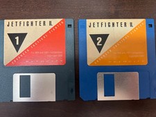 Jetfighter II 3.5" Floppy Disks