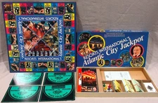 Resorts International's Atlantic City Jackpot Vintage Board Game 100% Complete