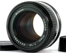 Nikon AI-S Nikkor 50mm f/1.4 MF Prime Lens F Mount Excellent From Japan