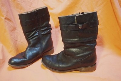Hochwertiger Stiefel gefüttert Rieker Gr. 38 Winterschuhe Stiefeletten Schuhe