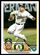 2023 Topps Conner Capel Rookie Oakland Athletics #418