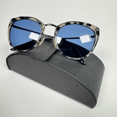 Prada spr20u hu7-219 sunglasses NEW PRADA SPR 20U HU7-219 GREY TORTOISE / BLUE LENS  main image 4