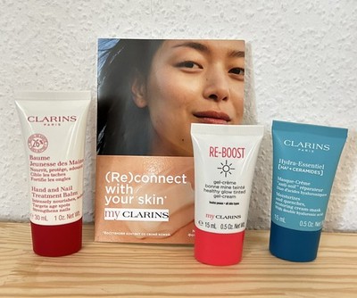 Clarins Hydra-Essentiel Ceramides Masque My Clarins Re-Boost, Hand and Nail Balm