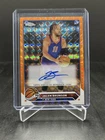 2023-24 Topps Chrome Jalen Brunson Autograph Auto Orange Geometric 07/25 #CG-JAB