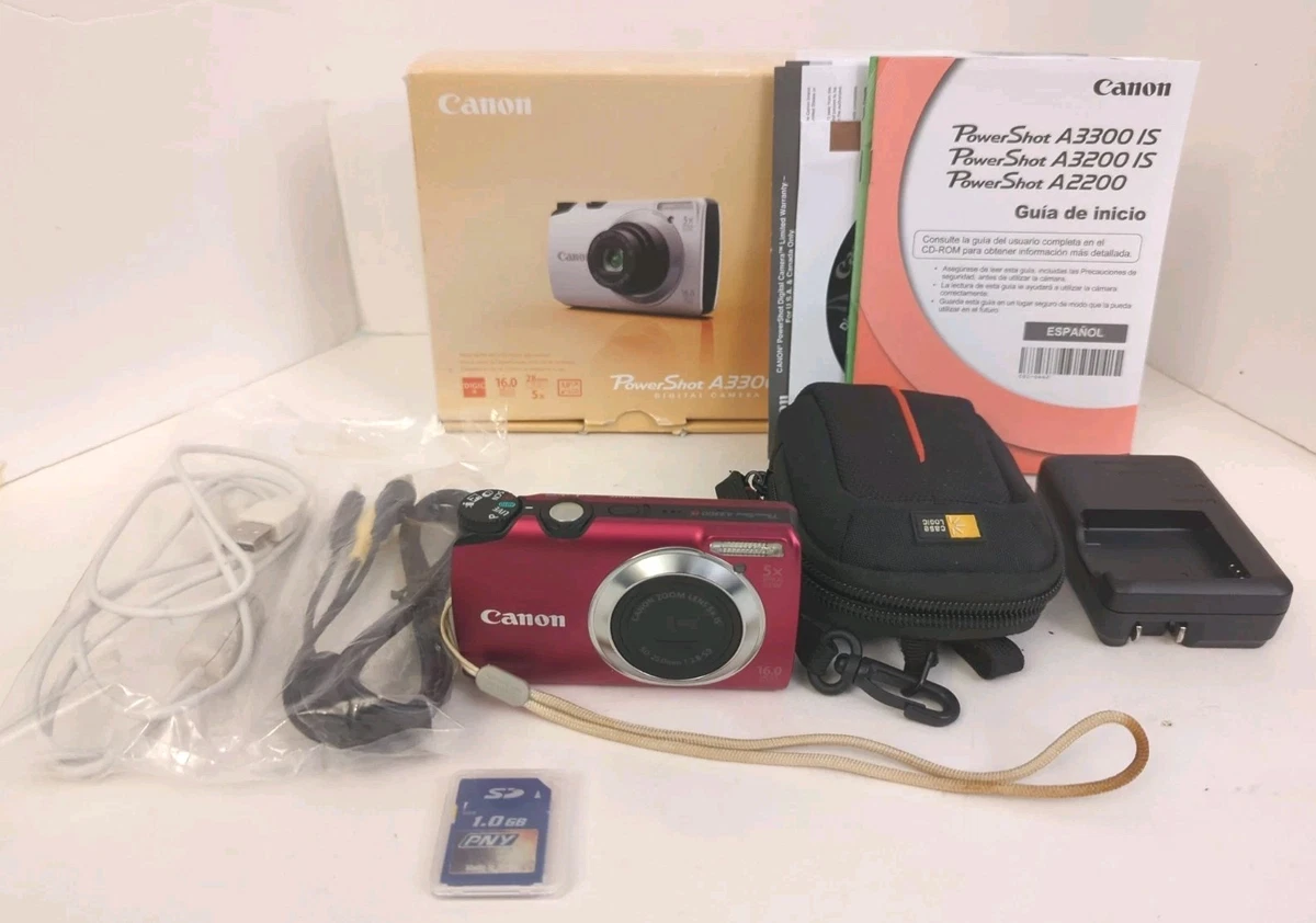 Canon PowerShot A3300 IS Digital Cameras for sale | eBay