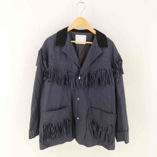 sacai 18AW Fringe Tailored Jacket Resort Collection Womens JPN:3