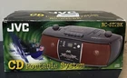 JVC RC-ST2BK Boombox CD Cassette AM FM Radio Vintage Y2K Portable Stereo