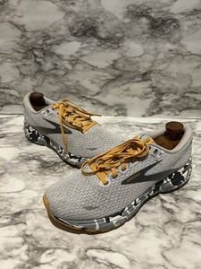 Men’s 10.5 B Brooks Camo Gray and Gold Athletic Shoes Brooks Mens Adrenaline GTS 10 Shoes – Extra Butter main image 3