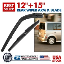 Set Of 12"+15" Genuine Rear Wiper Blade&Arm OEM Quality Replacement All Season