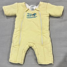 Baby Merlin  s Magic Sleepsuit Yellow Size Small 3-6 Months