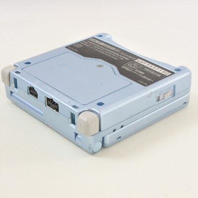 Gameboy Advance SP AGS-001 Console Pearl Blue Nintendo XJH13337190