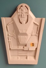 1981 Vintage Star Wars AT-AT Original REAR PANEL Part w/ Original Decal Authentc