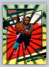 2021-22 Panini Donruss #41 PJ Washington Jr. Green Yellow Holo Laser