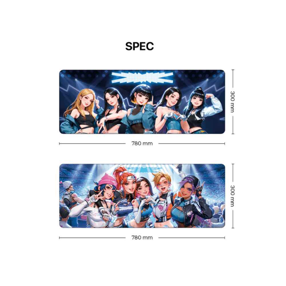 LE SSERAFIM X OVERWATCH 2 Official MD Mouse Pad / Keyring LE SSERAFIM X OVERWATCH 2 Official MD Mouse Pad / Keyring