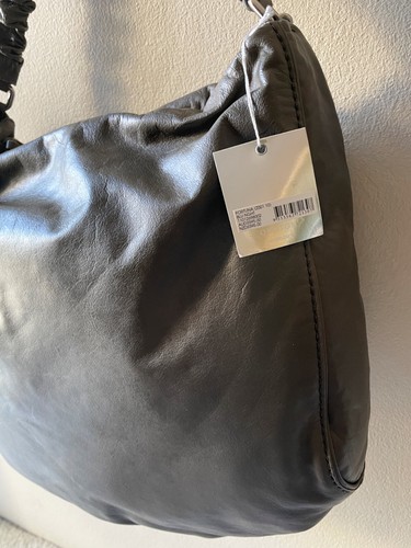 Oroton Fortuna Medium/Large Hobo Bag in Grey - New with tags - RRP $595 - Picture 6 of 11