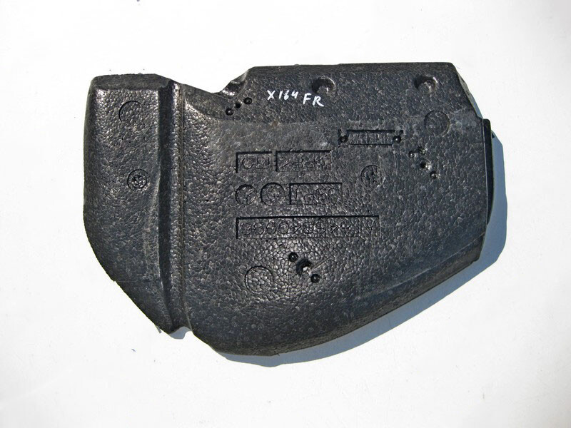 Mercedes-Benz A1646840096 Passenger footwell foam ML W164 GL X164