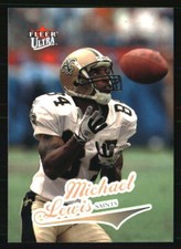 Michael Lewis 2004 Ultra #127 FOOTBALL Card