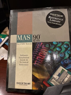 BRAND NEW SHRINK WRAPPED MAS90 SCO UNIX RL CD/ROM System Setup 3.06.NFR ...
