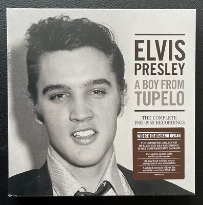 Elvis Presley - A Boy From Tupelo 3 CD book box set NEW and SEALED