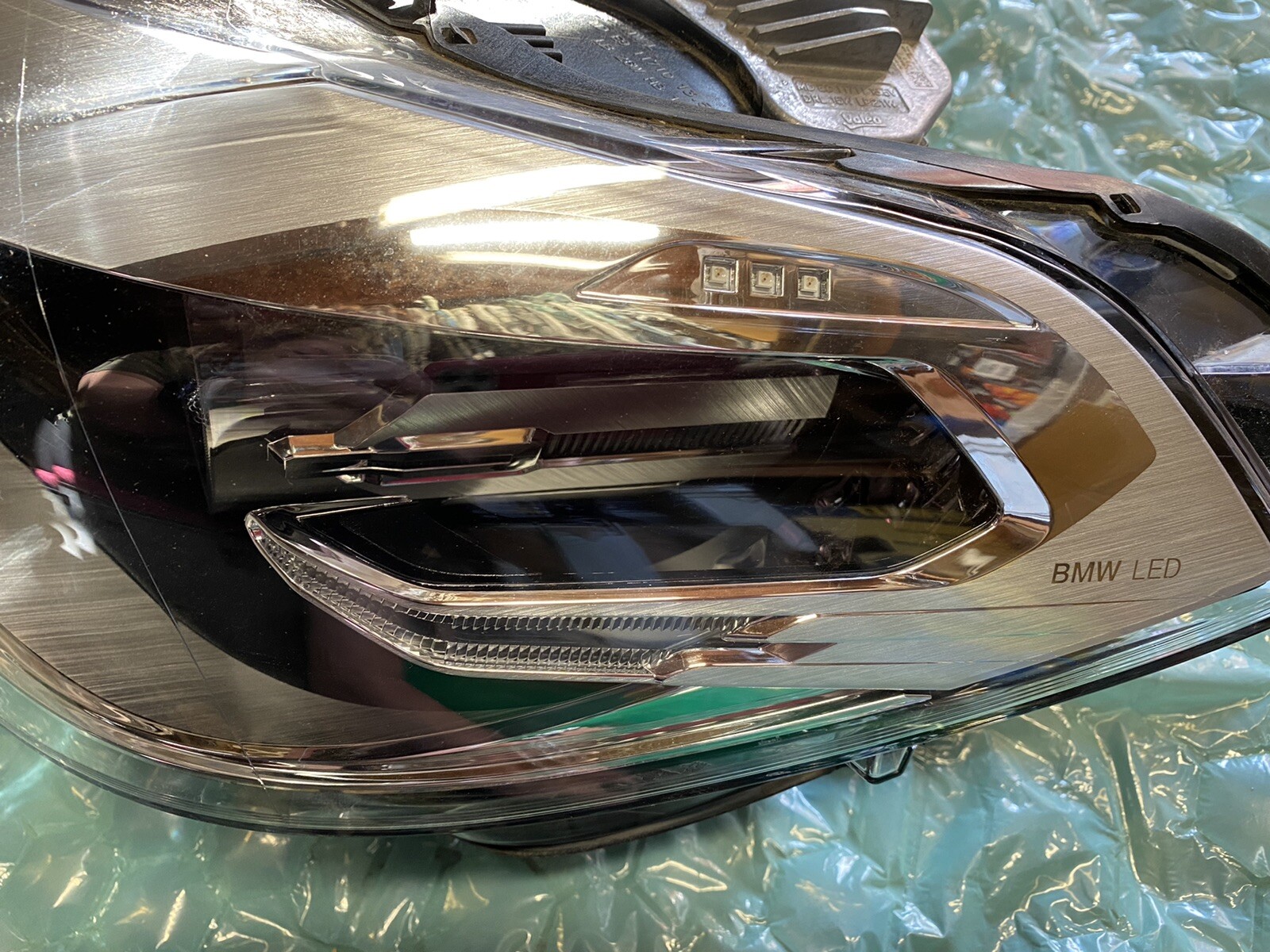 2018 BMW X2 Left Driver Side FULL LED Headlight W/modules 8738189  