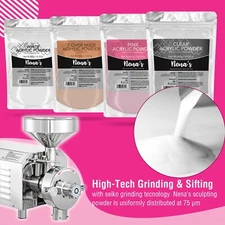 Nena's Acrylic Powder Professional Acrylic Nail System 16oz  Clear