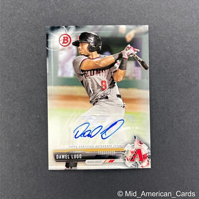 2017 Bowman DAWEL LUGO Paper Prospect Auto Autograph #PA-DLU Tigers