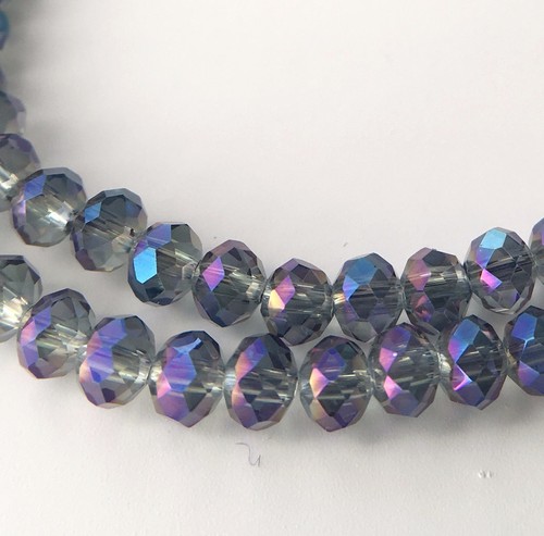 Perles de verre cristal à facettes 4 mm | bricolage bijoux bricolage lot de 400 pièces / 7,5 €; 120 pièces / 3 € - Photo 58/85
